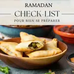 Checklist de Ramadan – Inventaire et organisation