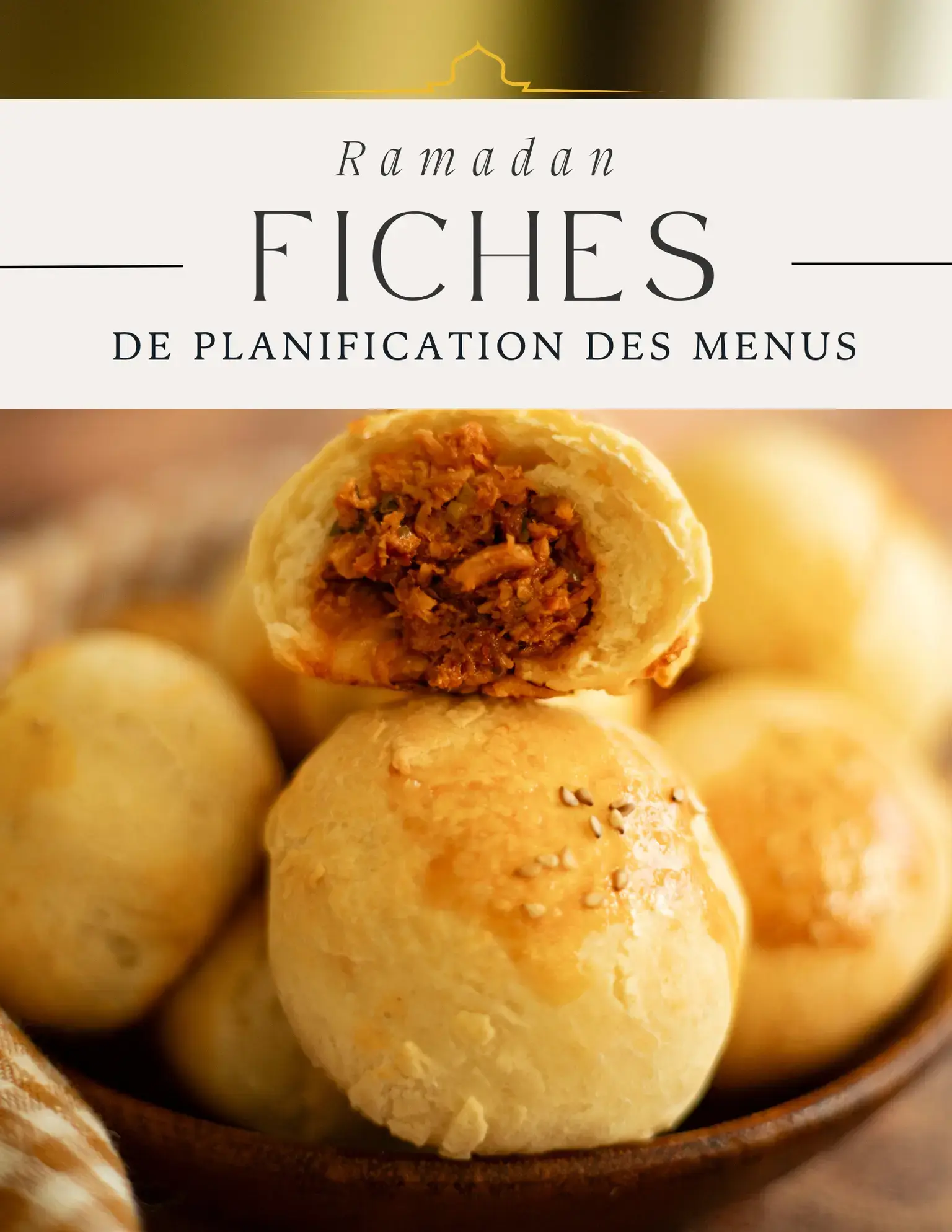 Fiches de planification des menus de Ramadan – Imprimables
