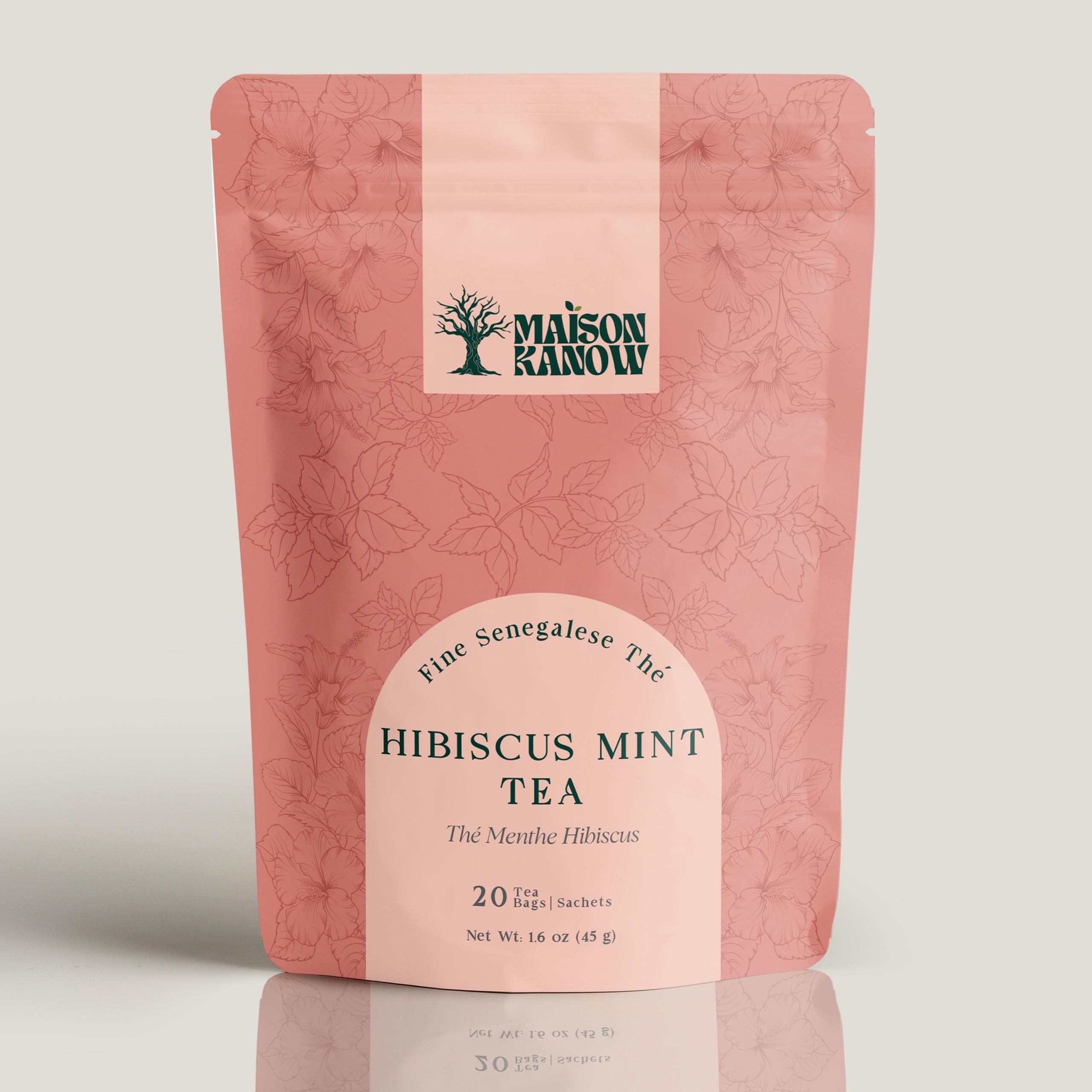 Hibiscus Mint Tea - Thé hibiscus Menthe