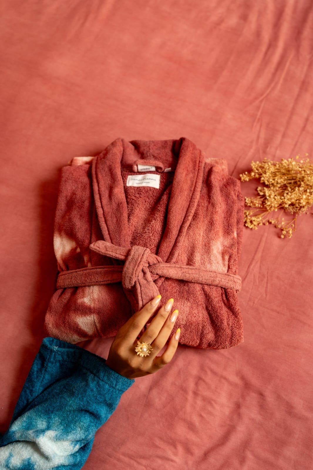 Peignoir de bain Terracotta – SENARTISANS